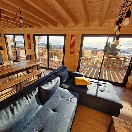 Chalet Moderne Pour 14 Pers Avec Parking Prive - Fr-1-814-121 Super Besse